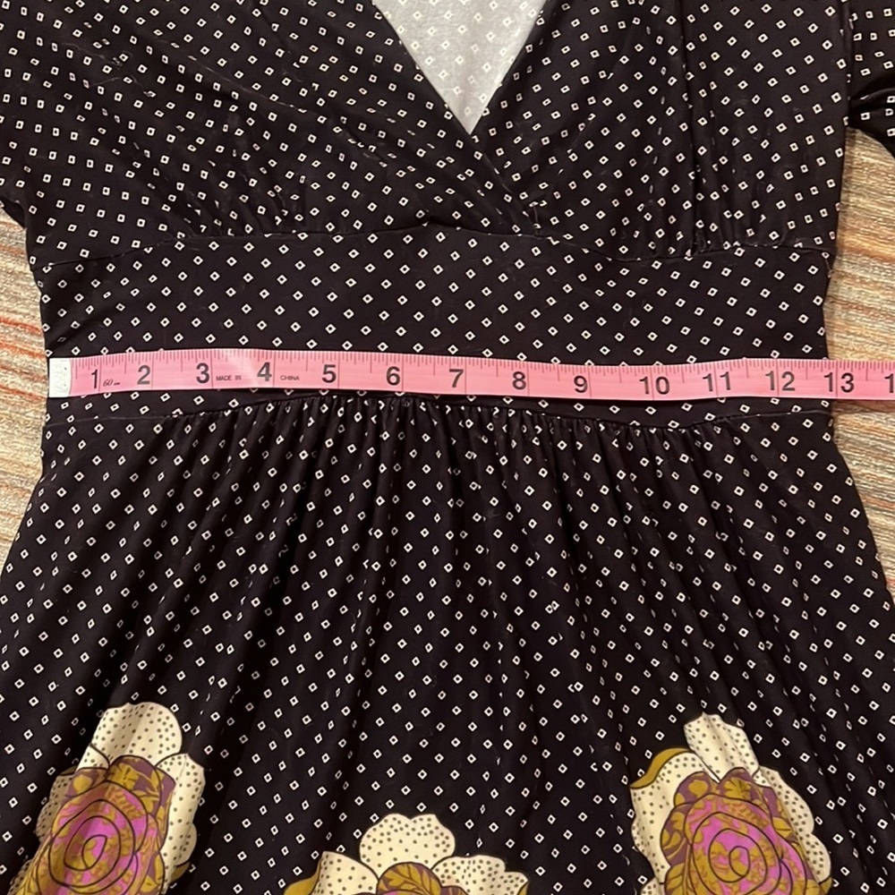 Fire Los Angeles Floral Dress Size L - Picture 11 of 13